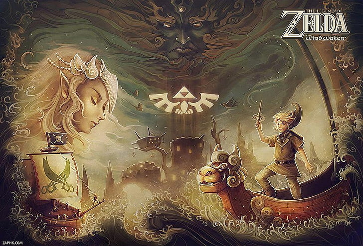 Die Legende von Zelda, der Windweckerin, HD-Hintergrundbild