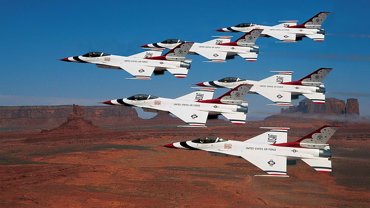 world flying monument valley f16 falcon thunderbirds 1920x1080  Architecture Monuments HD Art , world, flying, HD wallpaper