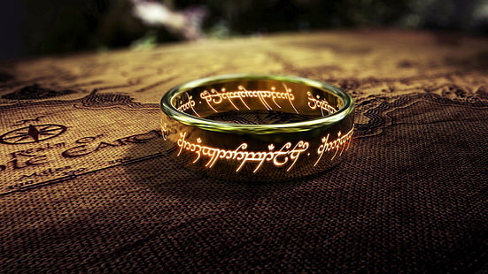 One Ring The Lord Of The Rings, lord of the rings, download, ring, HD wallpaper HD wallpaper