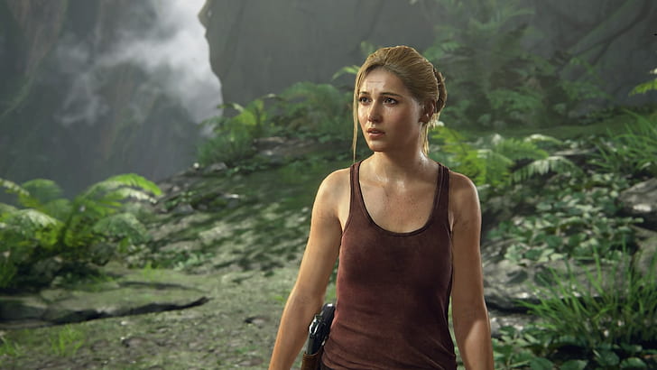 Uncharted 4: A Thief's End, Elena fisher, videospel, uncharted, HD tapet