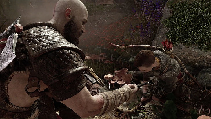 God of War, Kratos, วิดีโอเกม, God of War (2018), วอลล์เปเปอร์ HD