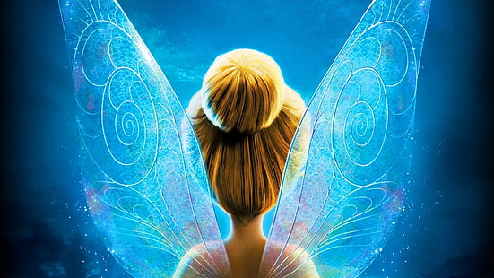 Secret of the wings, fantasy, luminos, movie, tinker bell, fairy, disney, HD wallpaper HD wallpaper