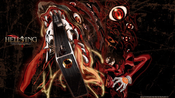 مصاصي الدماء alucard hellsing Ultimate 1920x1080 Anime Hellsing HD Art ، alucard ، مصاصو الدماء، خلفية HD