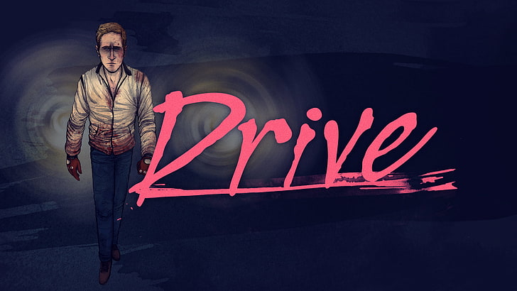 Drive digital wallpaper, drive, drive 2011, movie Ryan Gosling, HD wallpaper