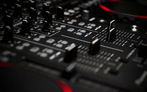 Sound-Controller, schwarzer Audio-Mixer, Musik, 1920x1200, Sound, Mixer, Audio, HD-Hintergrundbild HD wallpaper