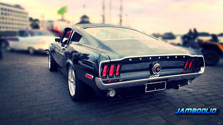 1967 Classic Fastback Ford Muscle Mustang Hd Wallpaper Wallpaperbetter