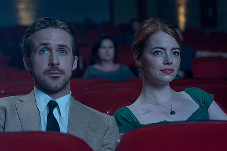 Film, La La Land, Emma Stone, Ryan Gosling, HD masaüstü duvar kağıdı HD wallpaper