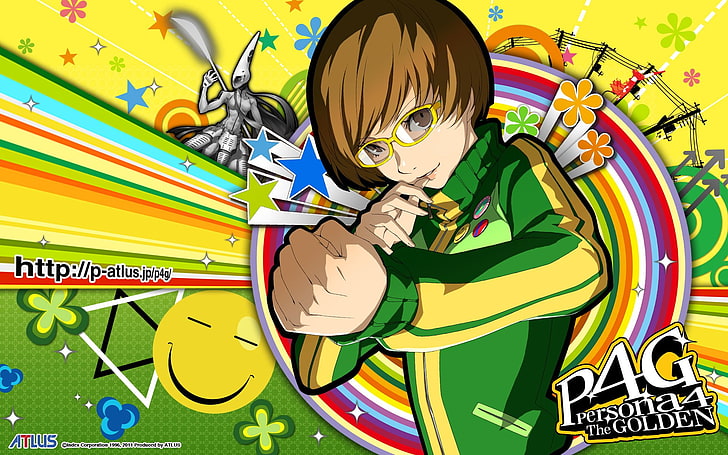 Videospiel, Persona 4 Golden, Chie Satonaka, Persona 4, HD-Hintergrundbild