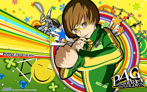 Videospiel, Persona 4 Golden, Chie Satonaka, Persona 4, HD-Hintergrundbild HD wallpaper