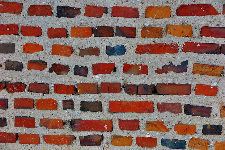 wall cladding, bricks, wall, texture, HD wallpaper