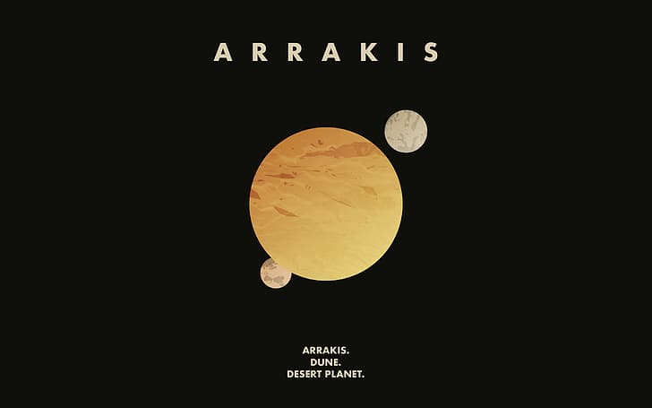 Dune (series), Arrakis, planet, Moon, HD wallpaper