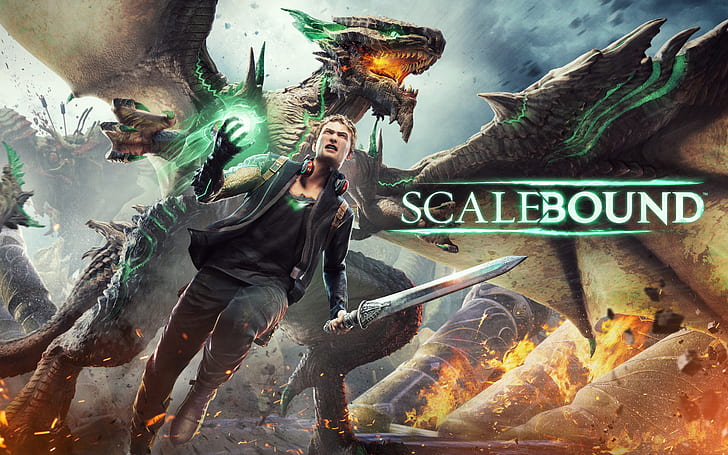 Scalebound 2016 Игра, игра, scalebound, 2016, HD тапет