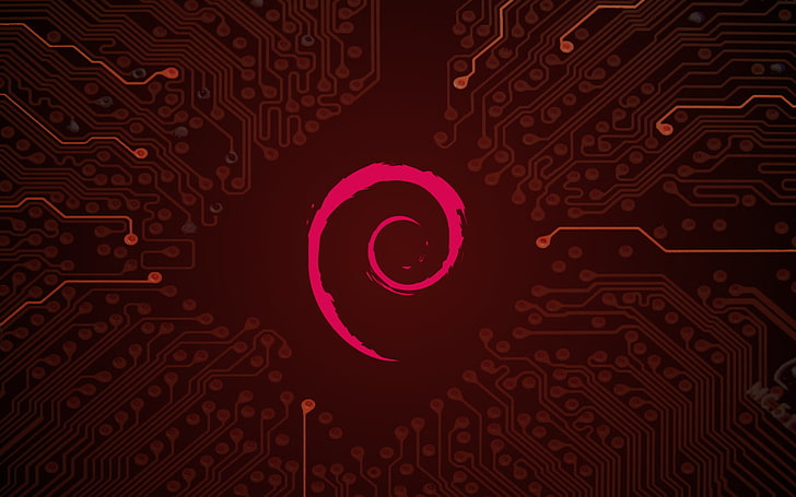 Linux, Debian, HD-Hintergrundbild