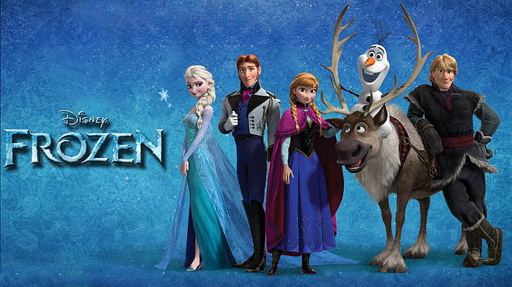 Fondo de pantalla de Disney Frozen, Película, Frozen, Anna (Frozen), Elsa (Frozen), Frozen (Película), Hans (Frozen), Kristoff (Frozen), Olaf (Frozen), Snow, Sven (Frozen), Fondo de pantalla HD