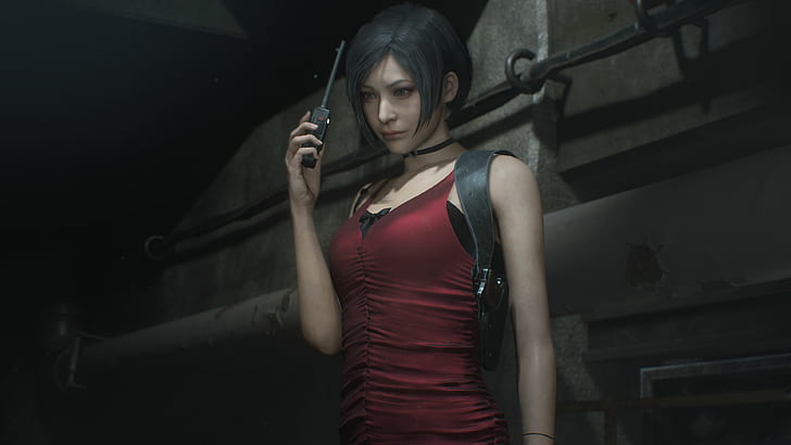 Resident Evil, Resident Evil 2 (2019), Ada Wong, Videojuego, Fondo de pantalla HD
