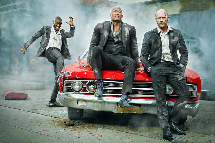 machine, anger, men, crazy, Fast and Furious Presents: Hobbs and Shaw, HD wallpaper