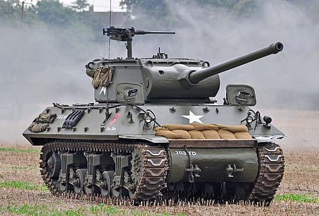 танковый истребитель, (САУ), Вторая мировая война, М36, 90-мм, самоходная пушка, Джексон, HD обои HD wallpaper