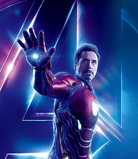 Pembalas: Perang Infinity, 4K, Robert Downey Jr, Iron Man, Tony Stark, 5K, Wallpaper HD HD wallpaper
