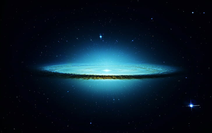 Sterne, Weltraum, Galaxie, Sombrero-Galaxie, HD-Hintergrundbild