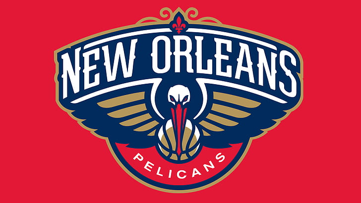 Basketball, New Orleans Pelicans, Logo, NBA, HD wallpaper