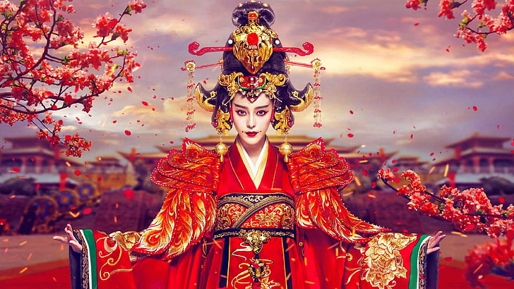 Китайската императрица Bingbing, HD тапет