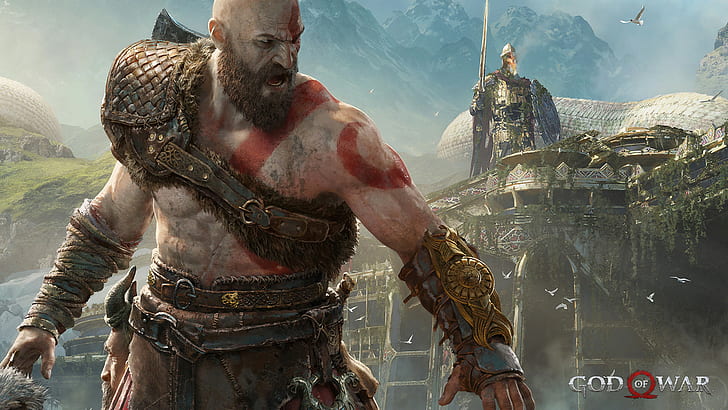 Kratos, war, god, 4k, 8k, HD wallpaper