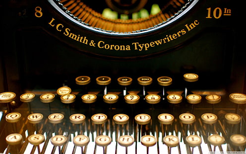 skrivmaskiner, vintage, siffror, teknik, gamla, HD tapet HD wallpaper