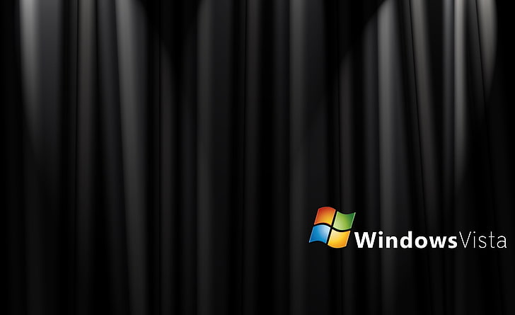 ブラックシルクwindows Vista Windows Vistaの壁紙 Windows Windows
