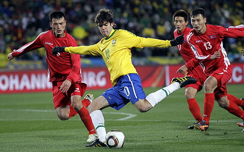 Ricardo Kaka, fútbol, ​​copa del mundo, brasil, brasil, deporte, Fondo de pantalla HD HD wallpaper