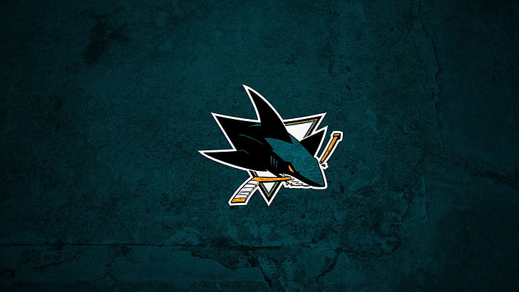 sports, ice hockey, logo, San Jose Sharks, NHL, HD wallpaper