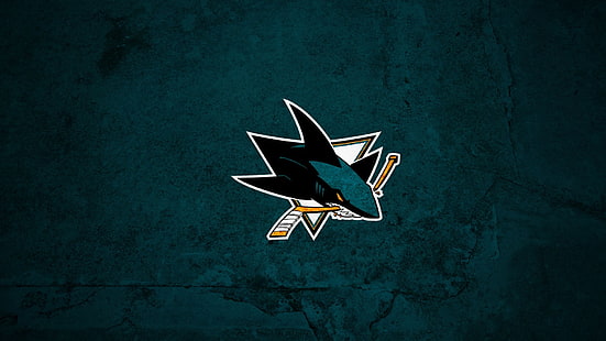 sports, hockey sur glace, logo, Sharks de San Jose, LNH, Fond d'écran HD HD wallpaper