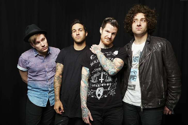 باتريك ستامب ، أفضل الفنانين والفرق الموسيقية ، Fall Out Boy ، أندرو جون هيرلي ، جوزيف مارك ترومان ، بيتر وينتز، خلفية HD