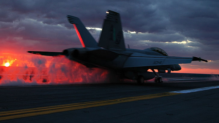 militare, marina, marina degli Stati Uniti, calabrone McDonnell Douglas F / A-18, Sfondo HD