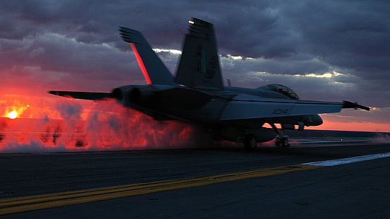 wojskowy, marynarka wojenna, Marynarka wojenna Stanów Zjednoczonych, McDonnell Douglas F / A-18 Hornet, Tapety HD HD wallpaper