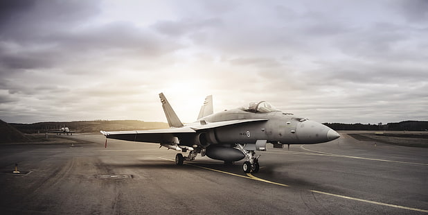 Waffen, das Flugzeug, FA-18 Hornet, HD-Hintergrundbild HD wallpaper