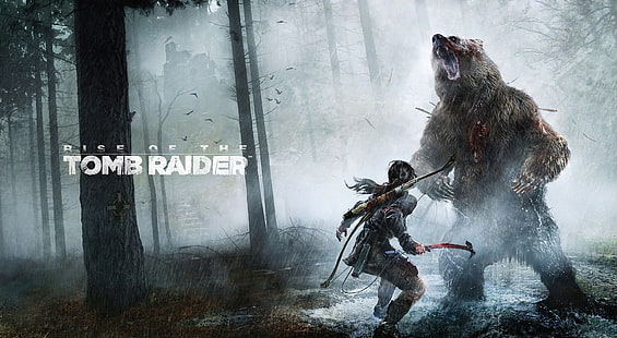 Rise of the Tomb Raider, papel de parede digital Rise of the Tomb Raider, Jogos, Tomb Raider, tom, raider, ascensão, HD papel de parede HD wallpaper