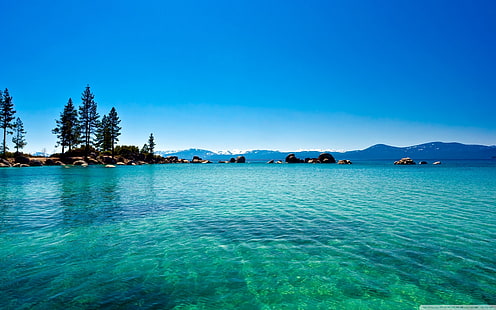 danau california tahoe 2560x1600 Nature Lakes HD Art, California, Danau Tahoe, Wallpaper HD HD wallpaper