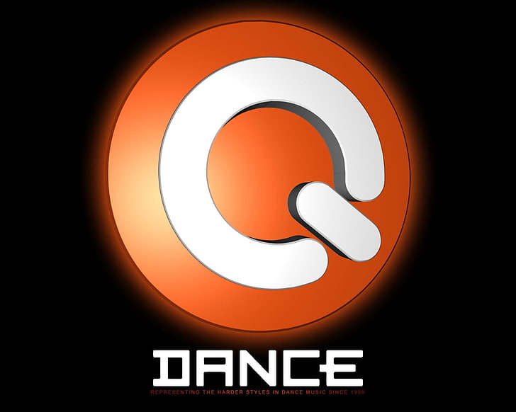 Dance logo, Q-dance, hardstyle, hardcore, HD wallpaper