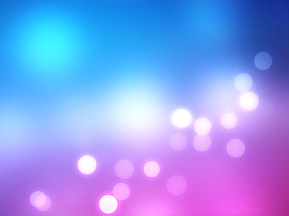 фиолетовый и белый свет боке, круги, фон, ярко, красочно, HD обои HD wallpaper