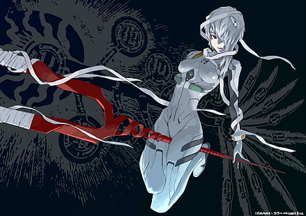 Neon Genesis Evangelion, Ayanami Rei, สาวการ์ตูน, อะนิเมะ, วอลล์เปเปอร์ HD HD wallpaper