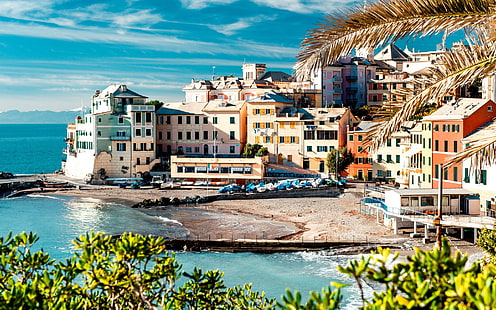 Cinque Terre Fantastisk utsikt, Cinque Terre, landskap, hav, strand, HD tapet HD wallpaper
