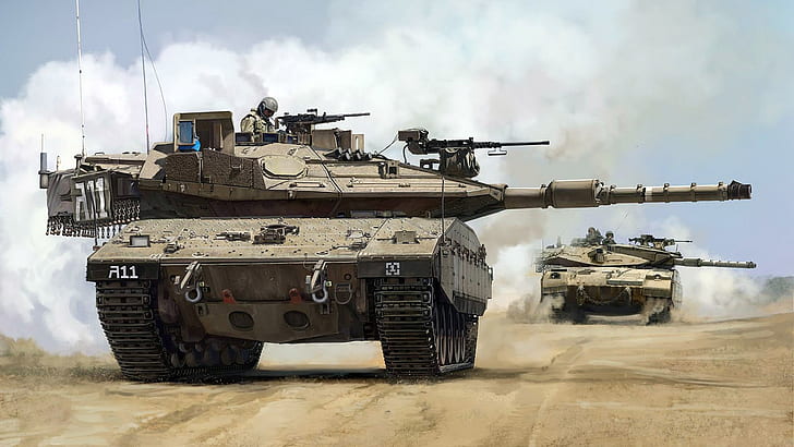 Tanques, Merkava, Militar, Tanque, HD papel de parede