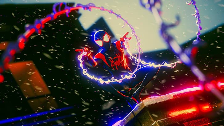 Spiderman Miles Morales, PlayStation, HD wallpaper