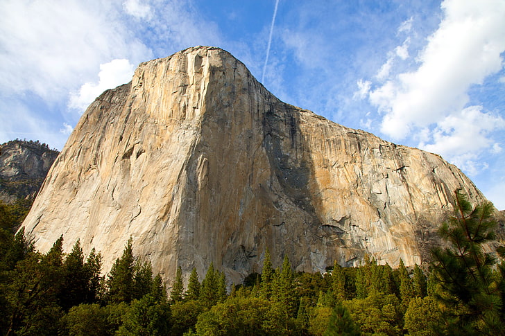 Yosemite, HD, El Capitan, 5k, pegunungan, OSX, apel, 4k, hutan, Wallpaper HD