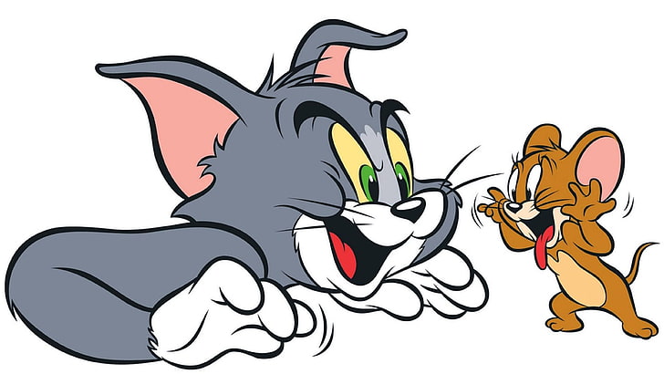 Tom y Jerry Dibujos animados Personajes divertidos Fondos de pantalla HD para teléfonos móviles Tabletas y computadoras portátiles 3840 × 2160, Fondo de pantalla HD