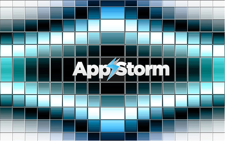 App storm, Apple, Mac, Glass, Cell, HD тапет