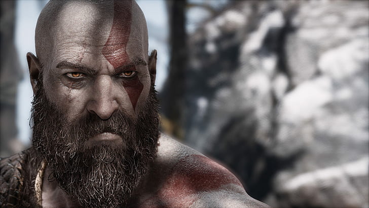 kratos, deus da guerra, jogos, jogos ps, hd, HD papel de parede