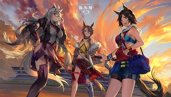 Anime, Anime Mädchen, Uma Musume Pretty Derby, HD-Hintergrundbild HD wallpaper