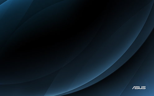 blaue Asus Tapete, Technologie, Asus, Blau, Fabrik, HD-Hintergrundbild HD wallpaper
