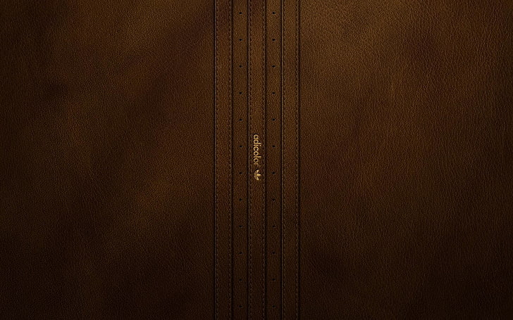 leather, Adidas, HD wallpaper